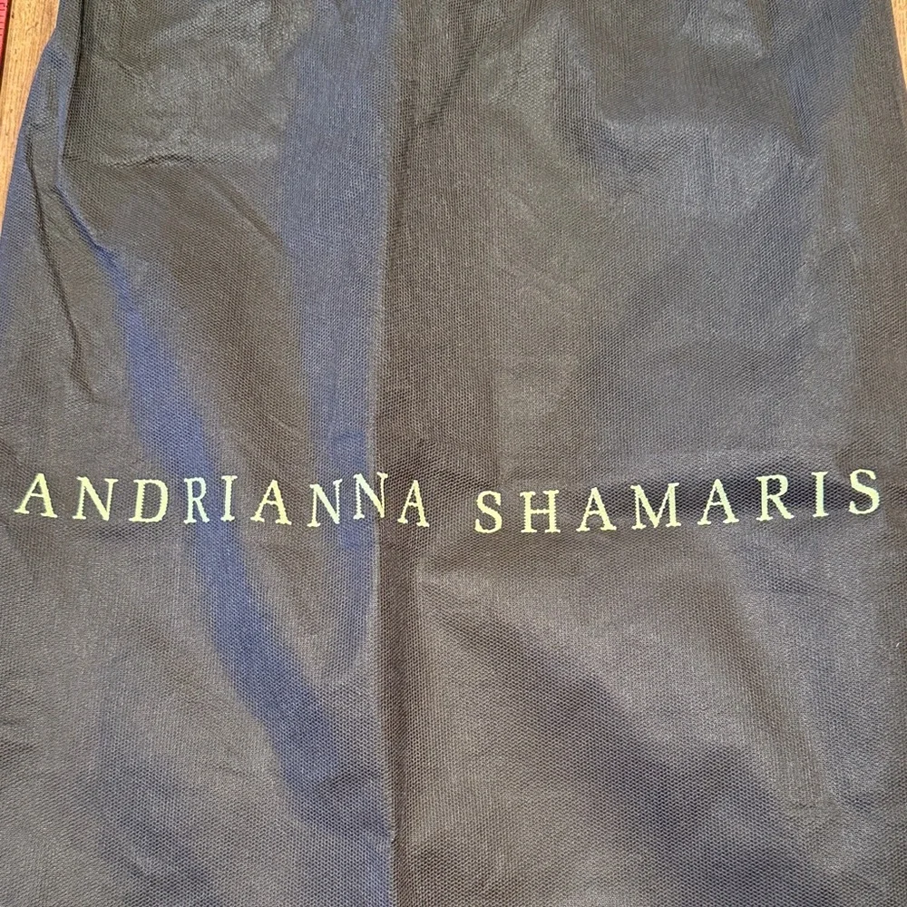 Andrianna Shamaris Brown Drawstring Dust Bag